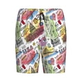 thumbnail image 6 of Daiia America Landmarks1 Mens Woven Stretch Pajama Short,Short Pajama Pants-3X-Large, 6 of 7