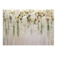 thumbnail image 1 of Telón de fondo de boda cortina Navarra flores foto telón de fondo decoraciones Baby Shower postre mesa rubor fondo 220x150cm JAMW Sencillez, 1 of 5
