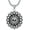 01- silver, variant on Evil Eye Necklace for Men 925 Sterling Silver Evil Eye Pendant Necklace Greek Protection Jewelry Amulet Gift for Women Men
