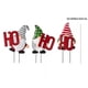thumbnail image 2 of Al Aire Libre De Doble Cara Hohoho Xmas Gnome Yard Sign Con Estacas De Metal Advancent HA043841-05, 2 of 6
