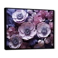 thumbnail image 2 of Designart "Lavender-Hued Buttercups I" Buttercups Floater Framed Canvas Art Print, 2 of 5