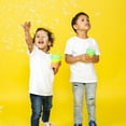 thumbnail image 4 of Silipint: Kids Straw Tumblers 8oz: 2 Pack - Glow Blue Ombre & Glow Green Ombre - Silicone Unbreakable Cups w/ No Leak Lids, Hot & Cold Drinks, 4 of 8