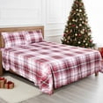 thumbnail image 2 of HITIME Juego de Sábanas Navideñas 4 Piezas Tamaño King, Bolsillos Profundos 16 Pulgadas, Microfibra de Poliéster Suave con Estampado Festivo, Ideal para Decoración y Regalo, 2 of 8