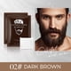 thumbnail image 1 of Tinte para barba en crema (10 sobres) para hombre, color negro natural, marrón oscuro, marrón claro, 200 ml., 1 of 1