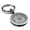 Silver, variant on Stainless Steel Seal of Archangel Michael Round Medallion Keychain Circle Ring
