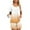 Orange, variant on Summer Plus Size Two Piece Outfits for Women Fashion Casual Round-Neck Short Sleeve Two-Piece Comfortable Home Pajamas Sports Set