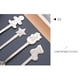 thumbnail image 3 of JUEGO DE CUCHARAS DE ACERO NAVIDINAS, CUCHARA PARA PASTEL DE POSTRE DE ACERO INOXIDABLE, REGALOS DE NAVIDAD, FAMILARES Y AMIGOS, 3 of 5