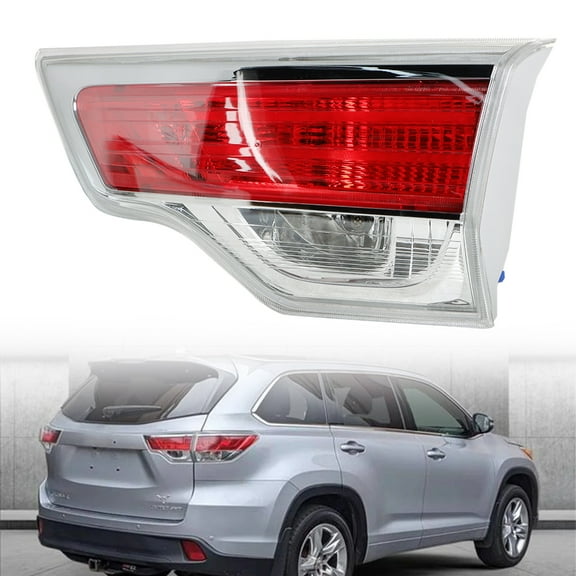ALL-CARB 1-Pack Rear Right Tail Light Brake Lamp Replacement for 2014-2016 Toyota Highlander Passenger Side Inner Liftgate Mounted
