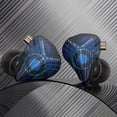thumbnail image 2 of Auriculares magnéticos duales con controlador dinámico auriculares HiFi con conector de 35 mm auriculares con cable JShteea El nuevo, 2 of 9