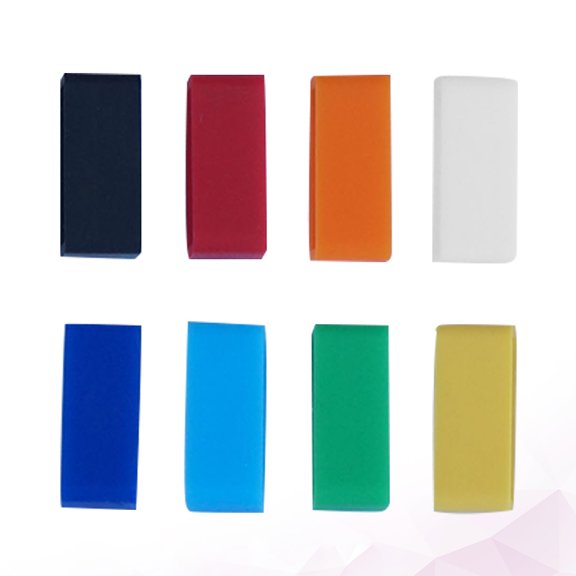 Raindrops 8Pcs Yellow Watch Band Ring Protect Watch Outdoor Activities