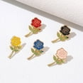 thumbnail image 5 of Portable Rose Pin Brooch Beautiful Rose Lapel Pin for Women’s Fashion Great for Weddings and Special Event, 5 of 9