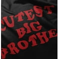 thumbnail image 4 of Cutest Big Brother Older Bro Youth T Shirt Tee Boys Infant Toddler Brisco Brands 6M, 4 of 5