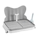 thumbnail image 5 of Inodoro para perros, orinal para mascotas, almohadilla fácil de limpiar, herramienta de entrenamiento, impermeable, resistente, para interiores. 57cm Gris 18mm, 5 of 9