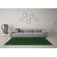 thumbnail image 3 of Ahgly Company Indoor Rectangle Abstract Emerald Green Contemporary Area Rugs, 2' x 4', 3 of 4