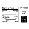 thumbnail image 3 of Feit R7S R7 LED Bulb Warm White 60 Watt Equivalence 1 pk, 3 of 7