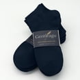 thumbnail image 3 of GENTLEAGU Men's Bamboo No-Show Socks – Soft, Breathable, Anti-Odor – 48 Pairs, Size 6-12, 3 of 6