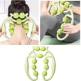 thumbnail image 3 of Rouleau Masseur de Jambes à 9 Roues 360° - Outil Portable pour Amincir les Mollets et Soulager les Muscles avec Design Ergonomique (Vert), 3 of 6