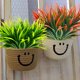 thumbnail image 3 of Nvzi 8 piezas de plantas artificiales para exteriores resistentes a los rayos UV, plantas de césped alto, flores tropicales falsas, arbustos decorativos de color violeta claro, 3 of 5