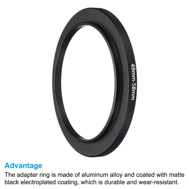 Sptrry3pcs 48mm to 49mm Camera Filter Lens 48mm-49mm Step Up Ring Adapter