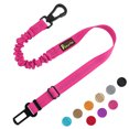 thumbnail image 2 of Plutus Pet Dog Seat Belt for Car, Adjustable with Carabiner Clip, Hot Pink, 2 of 7
