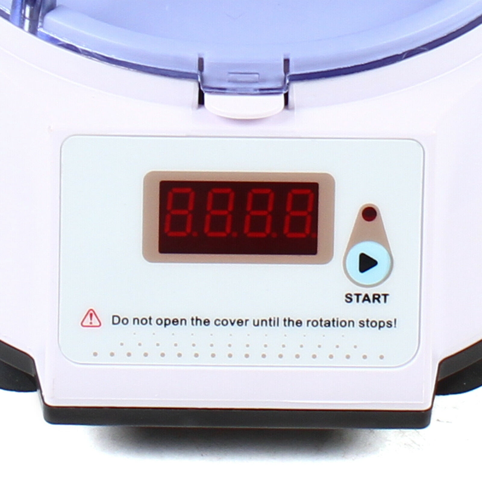 Centrifuge 110V Digital Electric Micro Centrifuge PCR Tube Centrifuge Laboratory Equipment Benchtop Intelligent Digital Display Microcentrifuge PCR Centrifuge Tube Includes 8-Place Micro Tube Rotor
