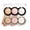 D, variant on Mineart Multi Function Blush And Highlighter Palette Natural Shimmer Finish Face Makeup