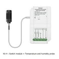 fankhu WiFi Smart Temperature Humidity Switch Module Sensor Wireless