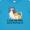 thumbnail image 4 of Inktastic I Love My Mimi Loves Me Cat Boys or Girls Baby T-Shirt, 4 of 5