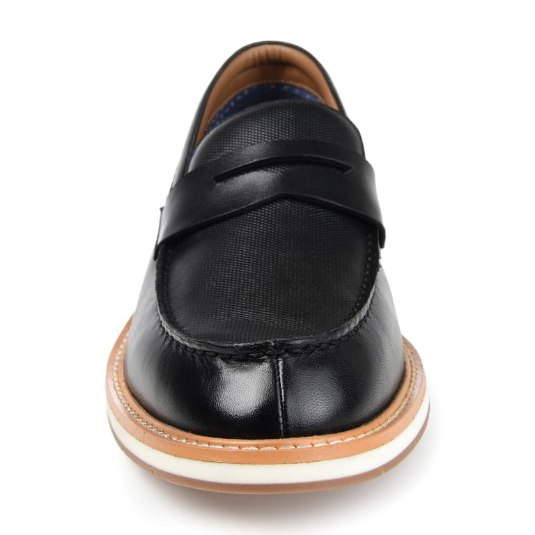 Thomas & Vine Mens Watkins Slip-on Penny Loafer, Widths  display picture 2