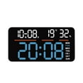 thumbnail image 1 of Elodie Alarm Clock Modern Temperature Detect Desk Clock for Living Room Hall Beside blue light, 1 of 8