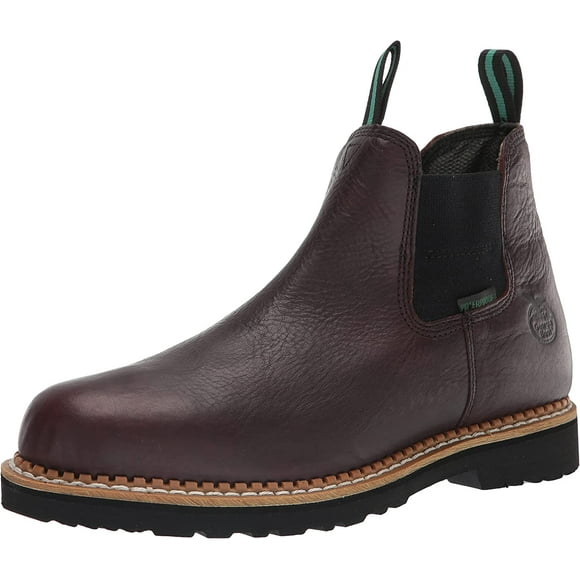 Georgia Boot Bottine Cheville pour Homme Romeo 7.5 Brun Soggy