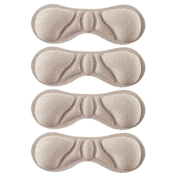 for Men And Women, Heel Pads for Shoes Too Big, Self-Adhesive Heel Cushion Inserts for Loose Shoes - Heel - Beige