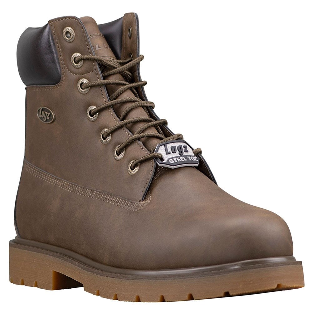Lugz Work Men's Drifter 6-Inch Steel Toe Work Boots (Wide Available)