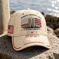 thumbnail image 5 of Unisex 9/11 Never Forget Hat 911 Memorial 25th Anniversary Cap Retro Patriotic American Flag Hats for Men Women, 5 of 7