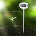 thumbnail image 1 of Soil Moisture Meter, Lightweight Soil Tester, Abs + Stainless Steel Probe Soil Temperature Tester Digital Hygrometer For Testing Soil Temperature Plant, 1 of 8