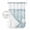Blue, variant on No Hook Ocean Beach Shower Curtain with Snap in Liner Set, Summer Coastal Starfish Shell Conch Wooden Green Waterproof Bathroom Curtains with See Through Top Window, Hotel Style Modern 60 x 72 Inch
