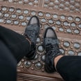 thumbnail image 5 of TAFT Jack Boot Handcrafted Leather and Wool Men's Dress Boot (Black Velour, 9), 5 of 5