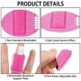 thumbnail image 4 of Woeilo 8pcs Finger Splint Adjustable Trigger Finger Splints Finger Brace Index Finger for Broken Finger, Arthritis, Injured Finger, 4 of 5