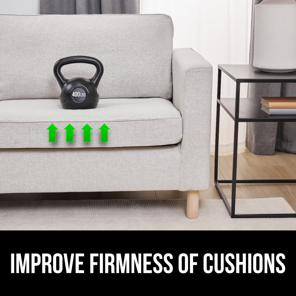 GORILLA GRIP Heavy Duty Couch Cushion Support Board to Fix Sagging Sofas, 24 x 78 Wide Oversized Sofa, Plywood Boards Add Strong Seat Supports, Stay in Place Replacement Stuffing Under Couches Gray