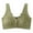 43#Green, variant on Daisy Bras, 2025 Upgrade Front Closure Bra Cotton Bra Daisy Bras for Older Women, Comfortable Bra No Underwire Plus Size Bra