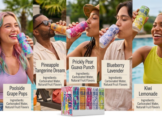 Polar Seltzer Summer Variety Pack Sparkling Water, 24 Cans, Naturally Calorie Free, No Sugar Added