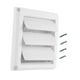 thumbnail image 2 of Rejilla de ventilación de aire Cubierta de salida de escape para pared exterior Aire acondicionado portátil profesional Circle Dia 12.5cm, 2 of 9