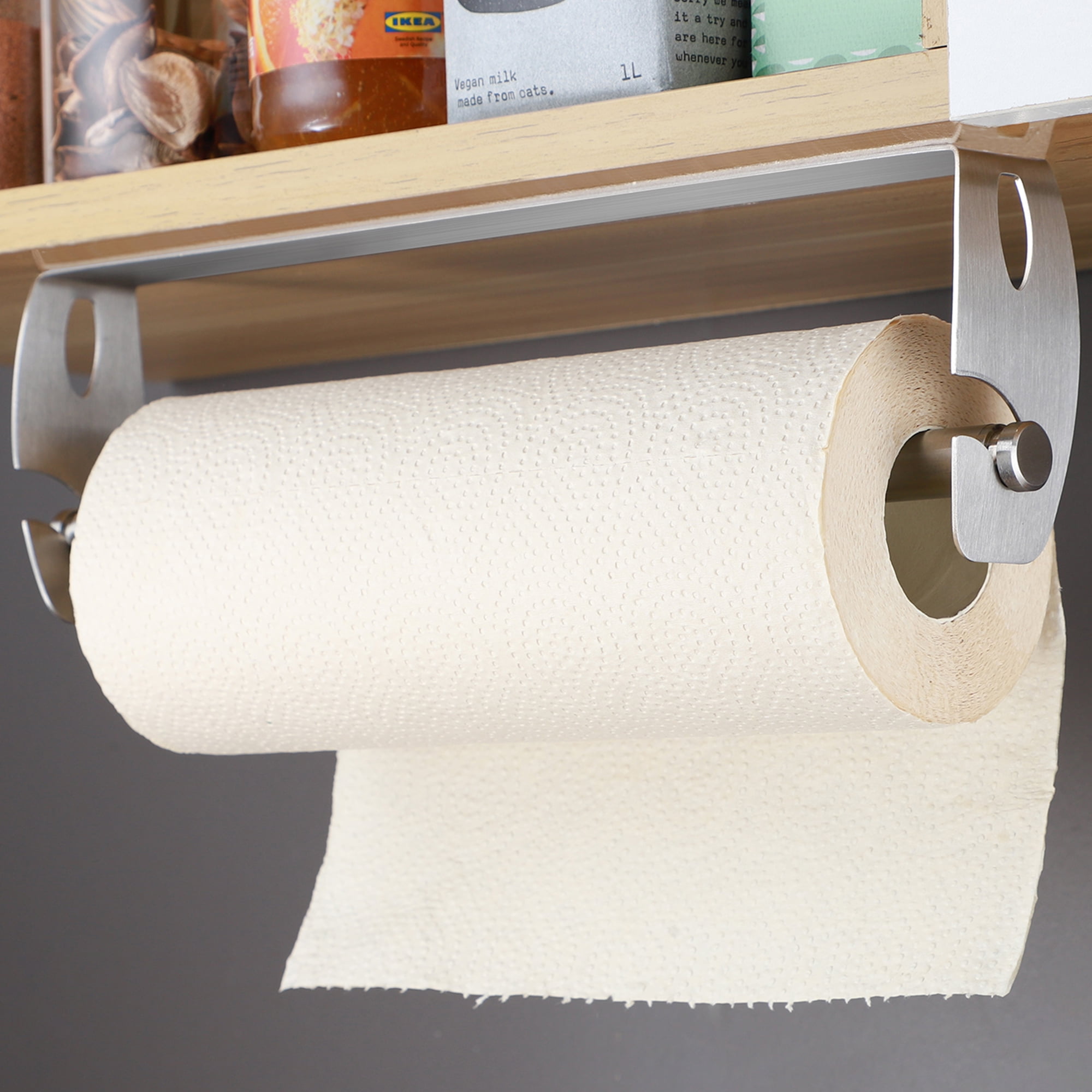 YIGII Adhesive Paper Towel Holder Kitchen Wall Mount in Iraq at IQD 67714 Rating 5