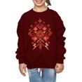 thumbnail image 3 of Harry Potter Girls Christmas Fair Isle Sweatshirt, 3 of 5