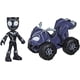 thumbnail image 1 of Figura de acción Marvel Spidey y sus increíbles amigos Hasbro Black Panther y vehículo patrullero, 1 of 22