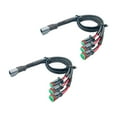 thumbnail image 3 of koolsoo 2x Adaptateurs DT Dtp Connecteurs Robustes pour Lumières LED Pod Feux de Brouillard 3 en 1, 3 of 9