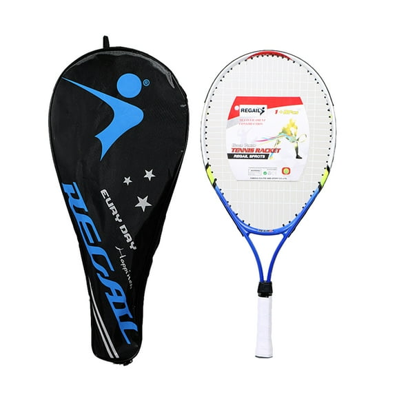Professional Tennis Racket Junior Racquet Equipment Set Blue Child