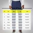 thumbnail image 3 of Admvng Golf Pants Men Casual Fashion Comfy Holiday Pocket Solid Elastic Waist Cropped Pants S-3XL, 3 of 8