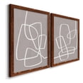 thumbnail image 3 of Linen Roundabout I - Premium Framed Canvas 2 Piece Set - Ready to Hang, 3 of 7
