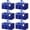 Multicolor, variant on 6/2 Pack Extra Heavy Duty Large Moving Bags | Strong Zipper & Comfortable Handles, Sturdy & Durable Clothes Storage Bags Totes Bins, Packing Moving Boxes For College Supplies, Blue, Plastic Material